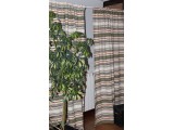 Cortina de Puerta estilo Jacquard Crudo-Multicolor 155 x 220 cm